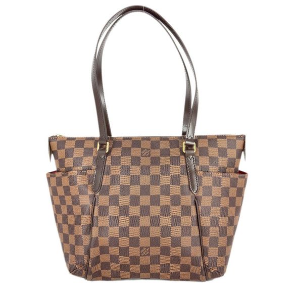 Louis Vuitton Totally PM Tote Bag PVC Coated Canvas Brown - Picture 1 of 8